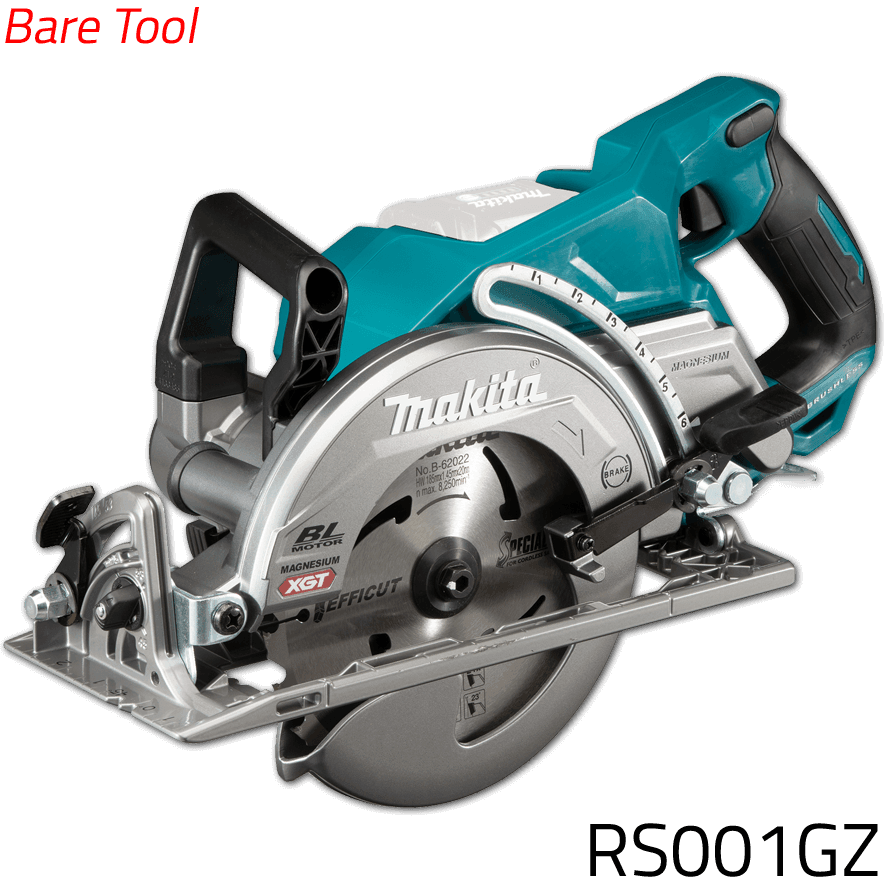 Makita RS001GZ 40V Cordless Circular Saw (Rear Handle) XGT [Bare] | Makita by KHM Megatools Corp. Main image