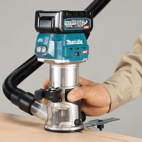 Makita RT001GZ25 40V Cordless Palm Router / Trimmer 1/4" (XGT) [Bare] Secondary image