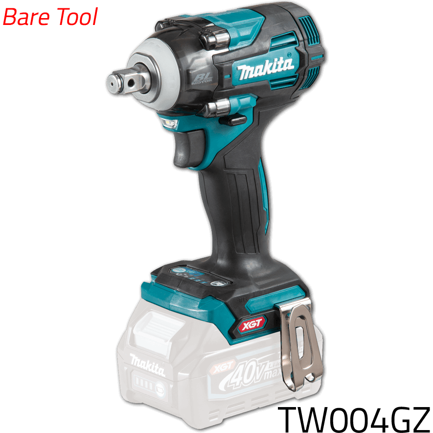 Makita TW004GZ 40V Cordless Impact Wrench (1/2" Drive) 320Nm XGT [Bare] | Makita by KHM Megatools Corp. Main image