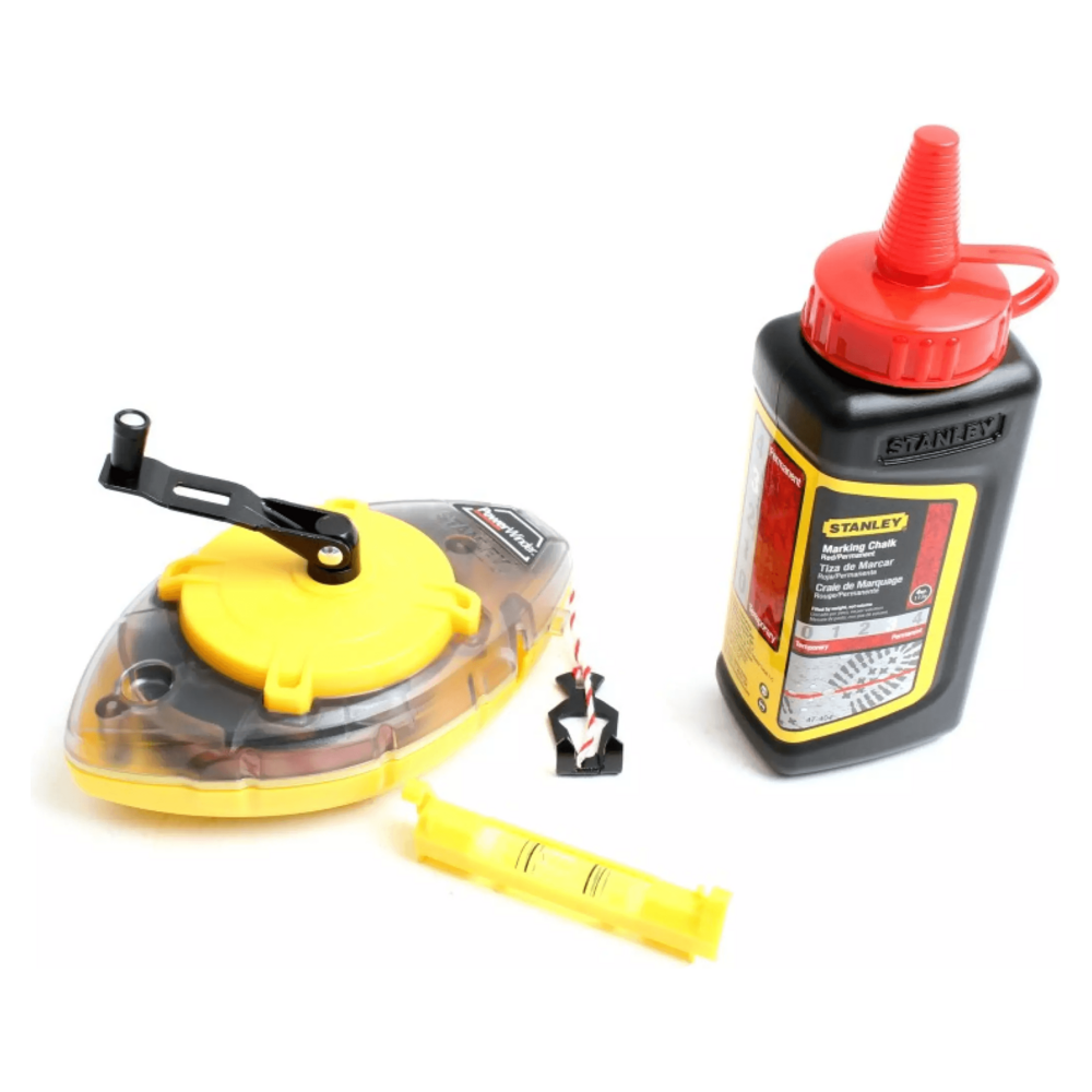 Stanley PowerWinder Chalk Line Level Reel Set [Red] Secondary image