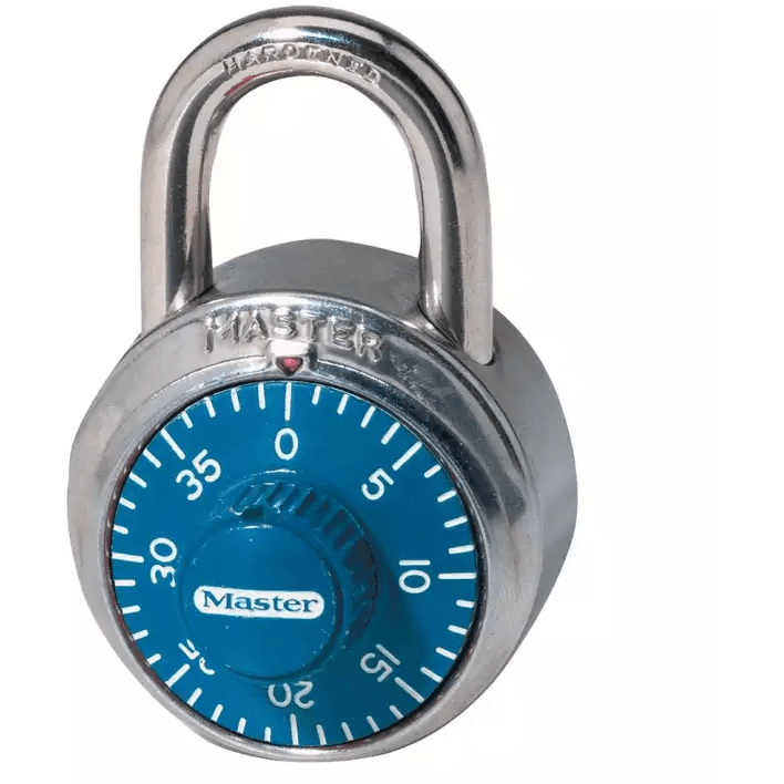 MasterLock 1506D Combination Padlock (Blue) | Masterlock by KHM Megatools Corp.