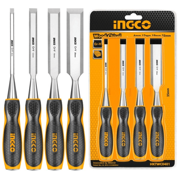 Ingco HKTWC0401 4pcs Wood Chisel Set - KHM Megatools Corp.