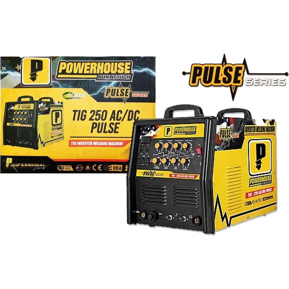 Powerhouse TIG250 PULSE 2in1 (TIG/MMA) AC/DC Inverter Welding Machine - Goldpeak Tools PH Powerhouse Main image