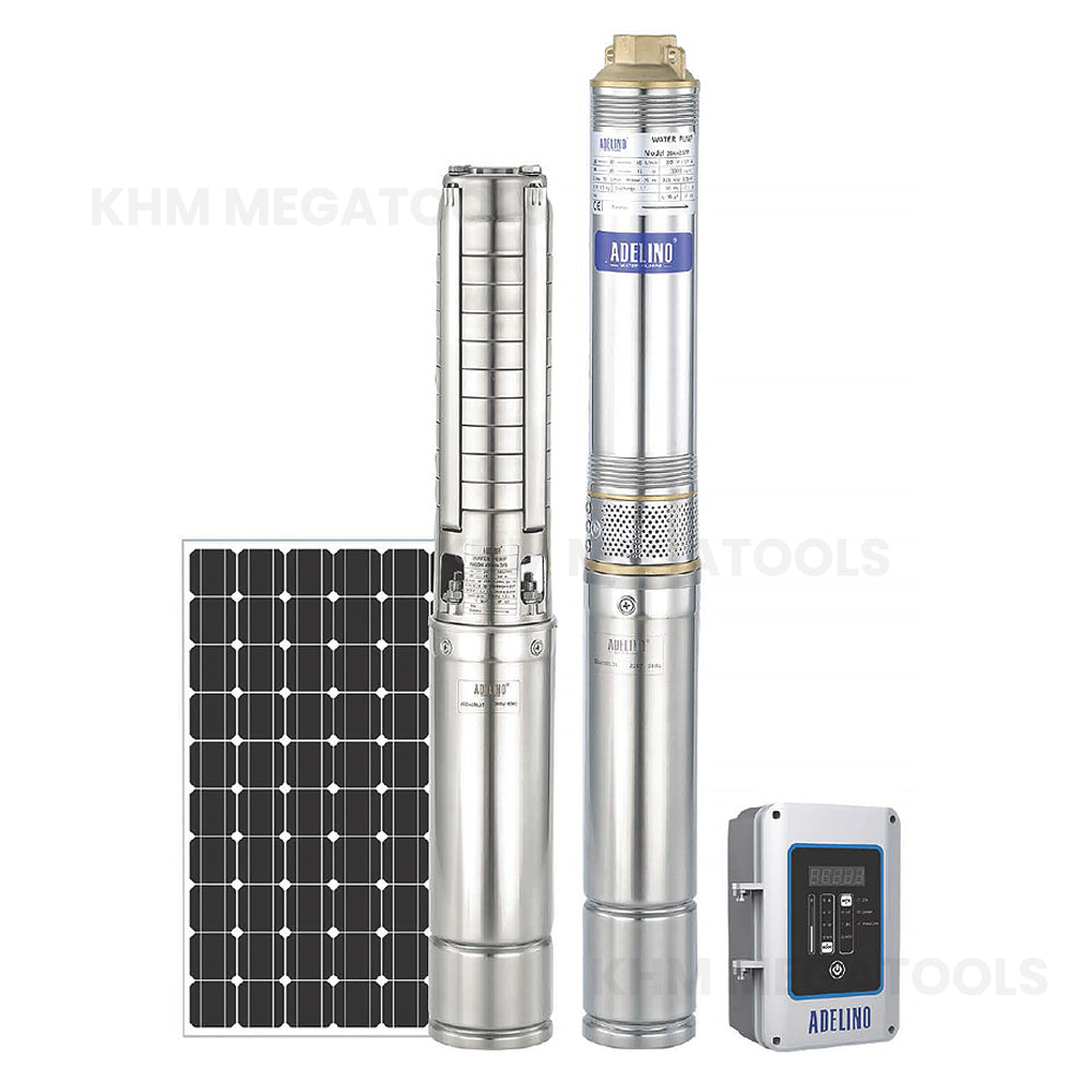 Adelino Solar Submersible Deep Well Pump 550W - ToolsSavvy.ph