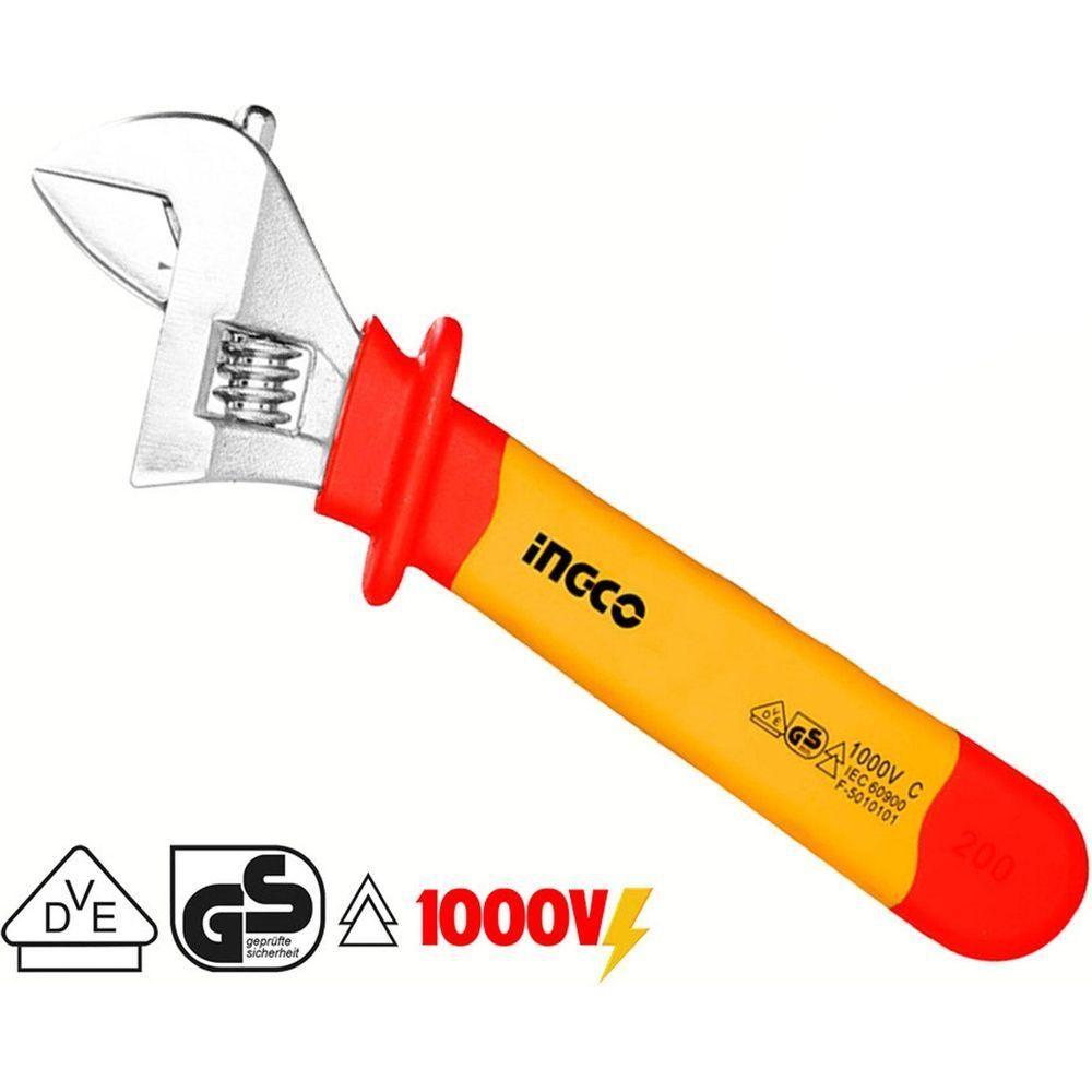 Ingco Insulated Adjustable Wrench (1000V) - KHM Megatools Corp. Main image