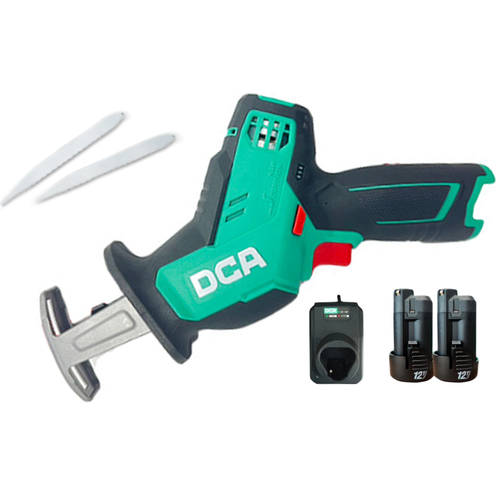 DCA ADJF03-15 B 12V Cordless Reciprocating Saw [Kit] | DCA by KHM Megatools Corp. Main image