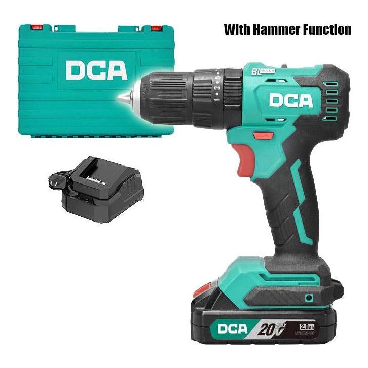 DCA ADJZ2050i DM 20V Cordless Brushless Hammer Drill / Driver 13mm - KHM Megatools Corp.