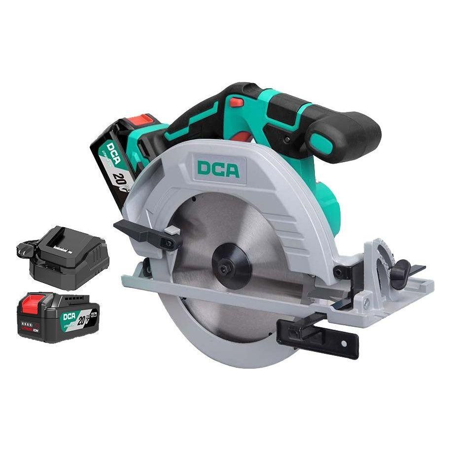 DCA ADMY02-185 BM 20V Cordless Brushless Circular Saw 7-1/4" [Kit] - KHM Megatools Corp.