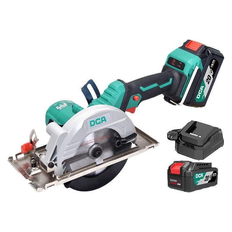 DCA ADMY125 BM 20V Cordless Brushless Circular Saw 5" [Kit] - KHM Megatools Corp.