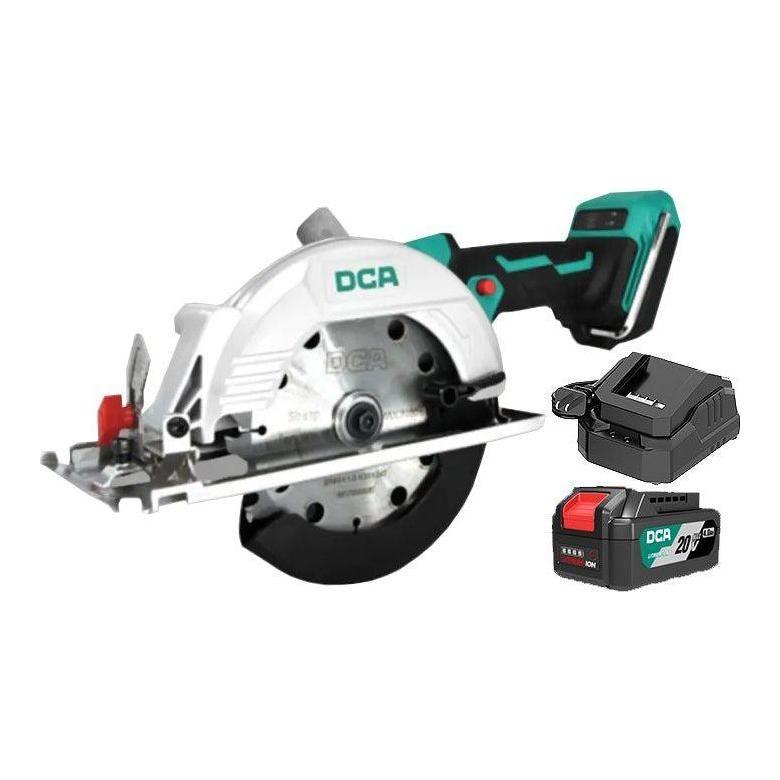 DCA ADMY140S EM 20V Cordless Brushless Circular Saw 140mm [Kit] - KHM Megatools Corp. Main image