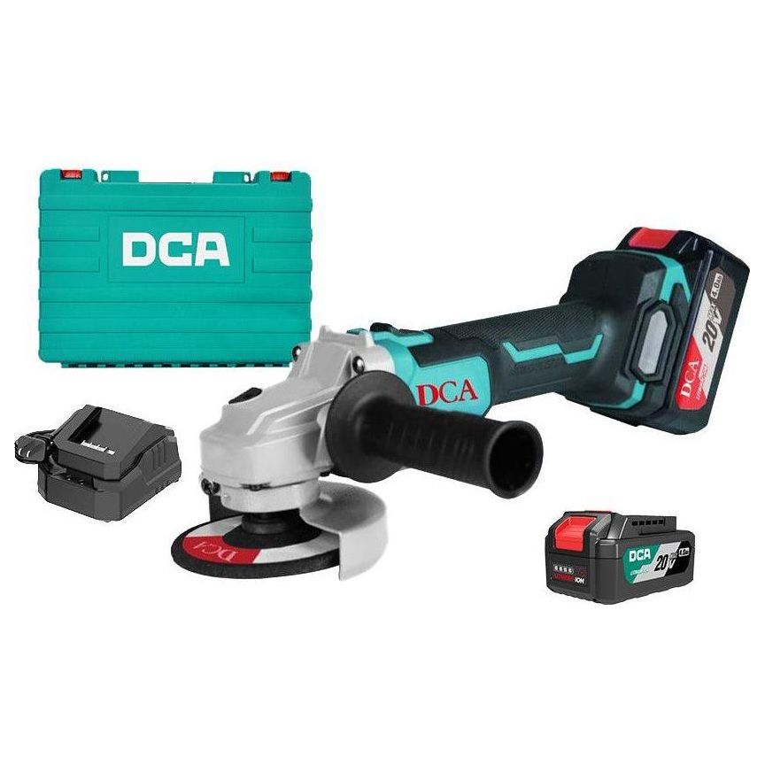 DCA ADSM02-100 EM 20V Cordless Brushless Angle Grinder 4" - KHM Megatools Corp.