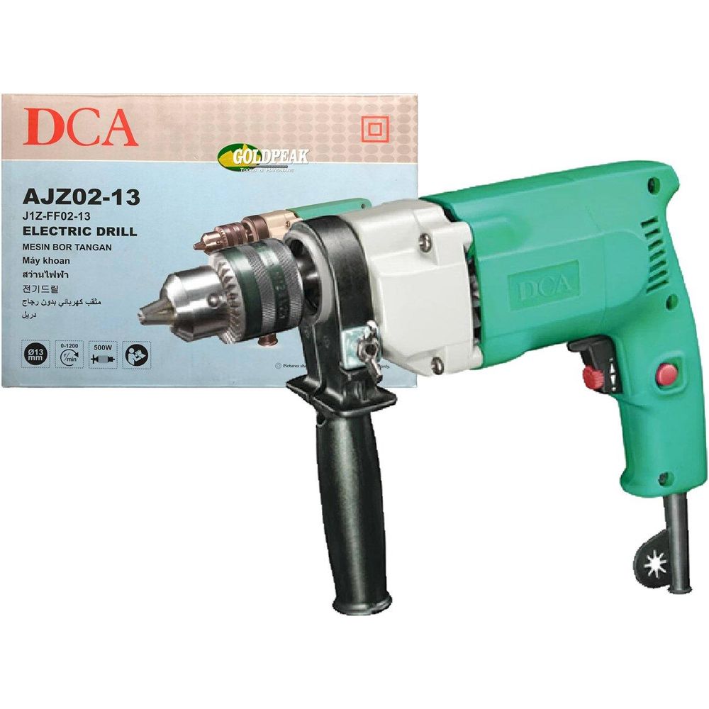 DCA AJZ02-13 Electric Hand Drill 13mm - Goldpeak Tools PH DCA