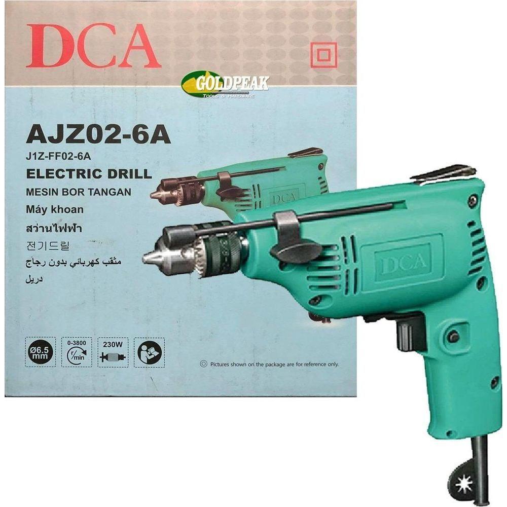 DCA AJZ02-6A Electric Hand Drill with Belt Clip - Goldpeak Tools PH DCA Main image