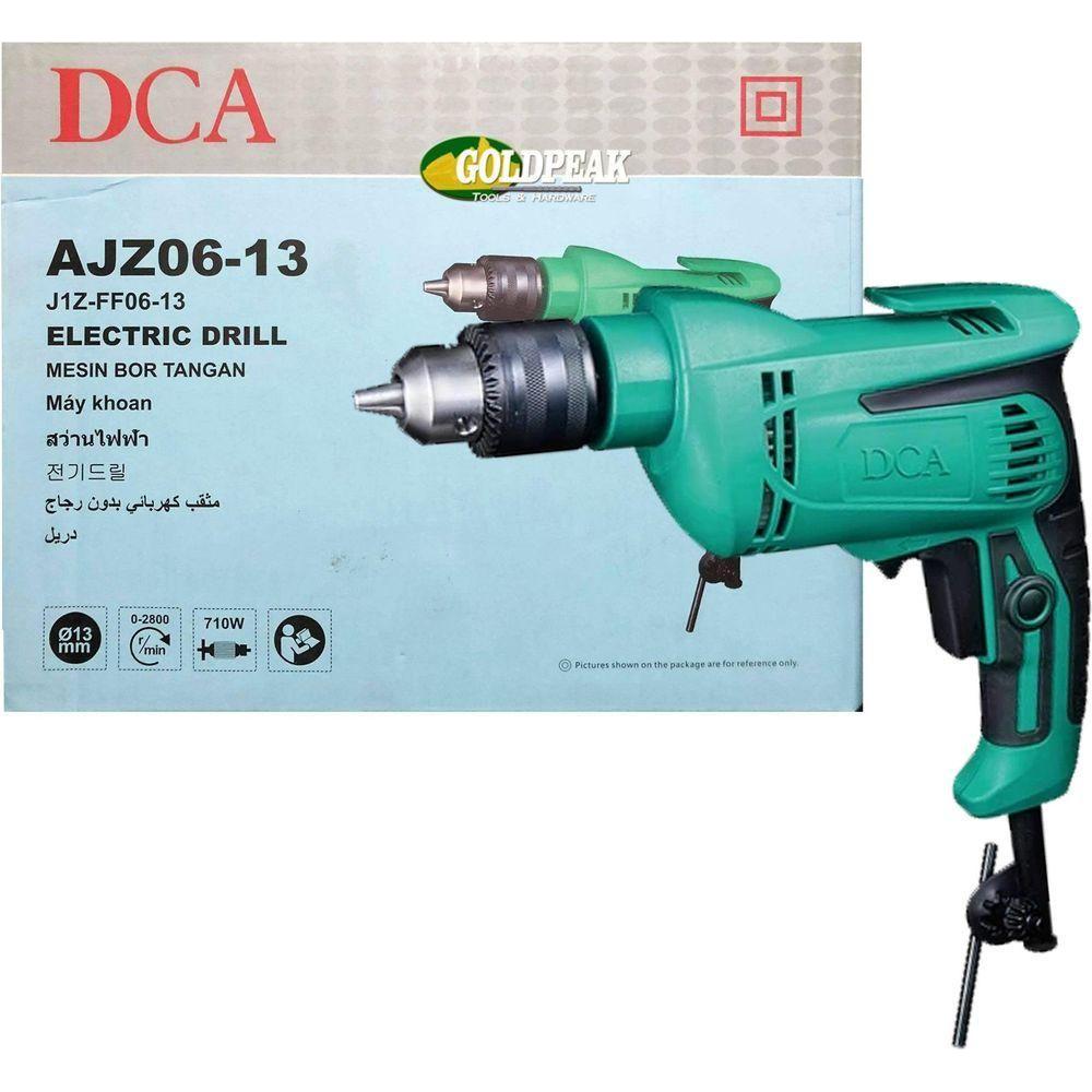 DCA AJZ06-13 Hand Drill with Belt Clip - Goldpeak Tools PH DCA Main image