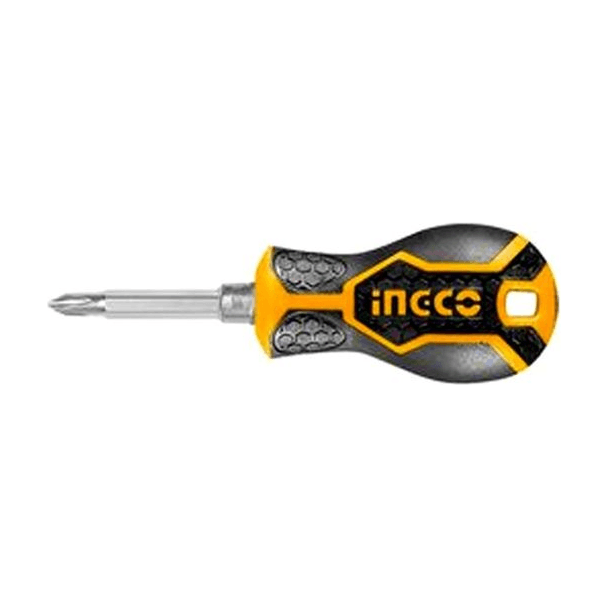Ingco AKISD0202 2in1 Stubby Screwdriver Set - KHM Megatools Corp. Main image