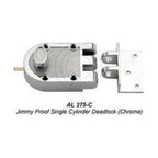 Amerilock AL Jimmy Proof Deadlock Night Latch  Door Lock | Amerilock by KHM Megatools Corp.