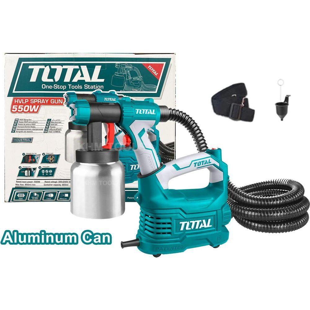 Total TT5006-2 Electric HVLP Spray Gun (Aluminum Can) 550W | Total by KHM Megatools Corp. Main image