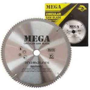 Megatools TCT10 Circular Saw Blade 10" x 100T for Aluminum - KHM Megatools Corp. Main image