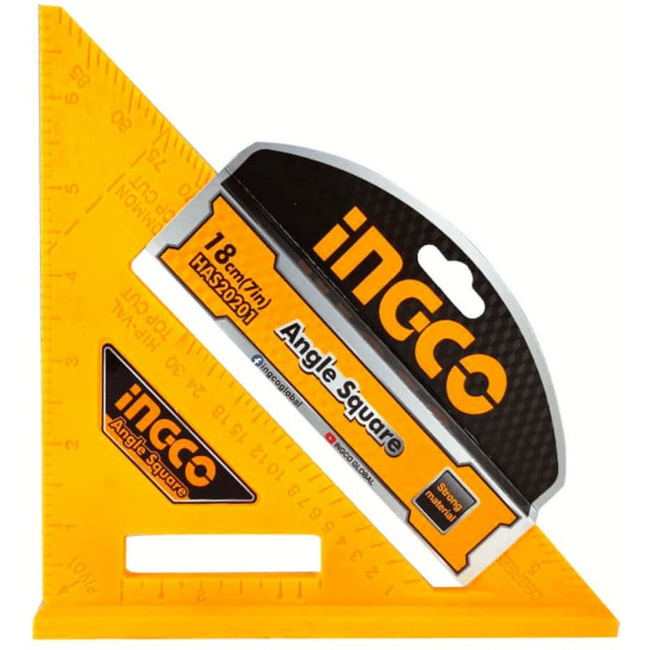 Ingco HAS20201 Angle Square Measure 7" - KHM Megatools Corp. Main image