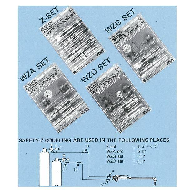 Koike Sentinel Apollo Safety-Z Coupling Set - KHM Megatools Corp. Main image