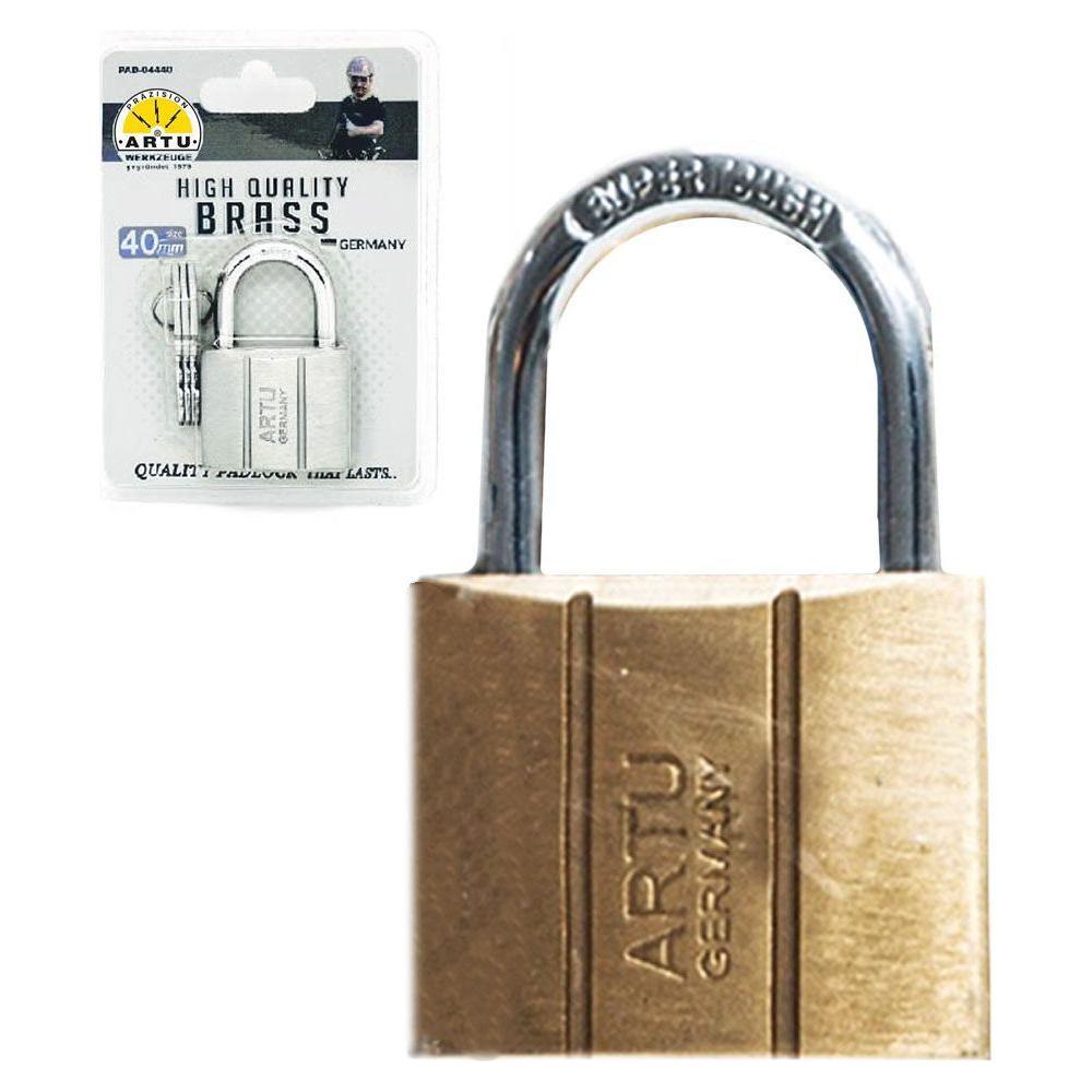 ARTU PAD-04440 Brass Padlock 40MM | Artu by KHM Megatools Corp. Main image