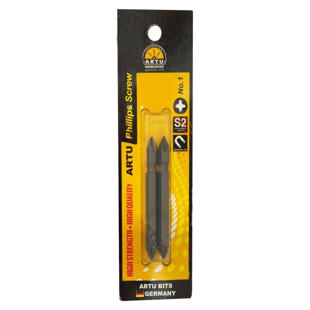 ARTU Philips Screw Bit Set 2Pcs (PH1) | Artu by KHM Megatools Corp.