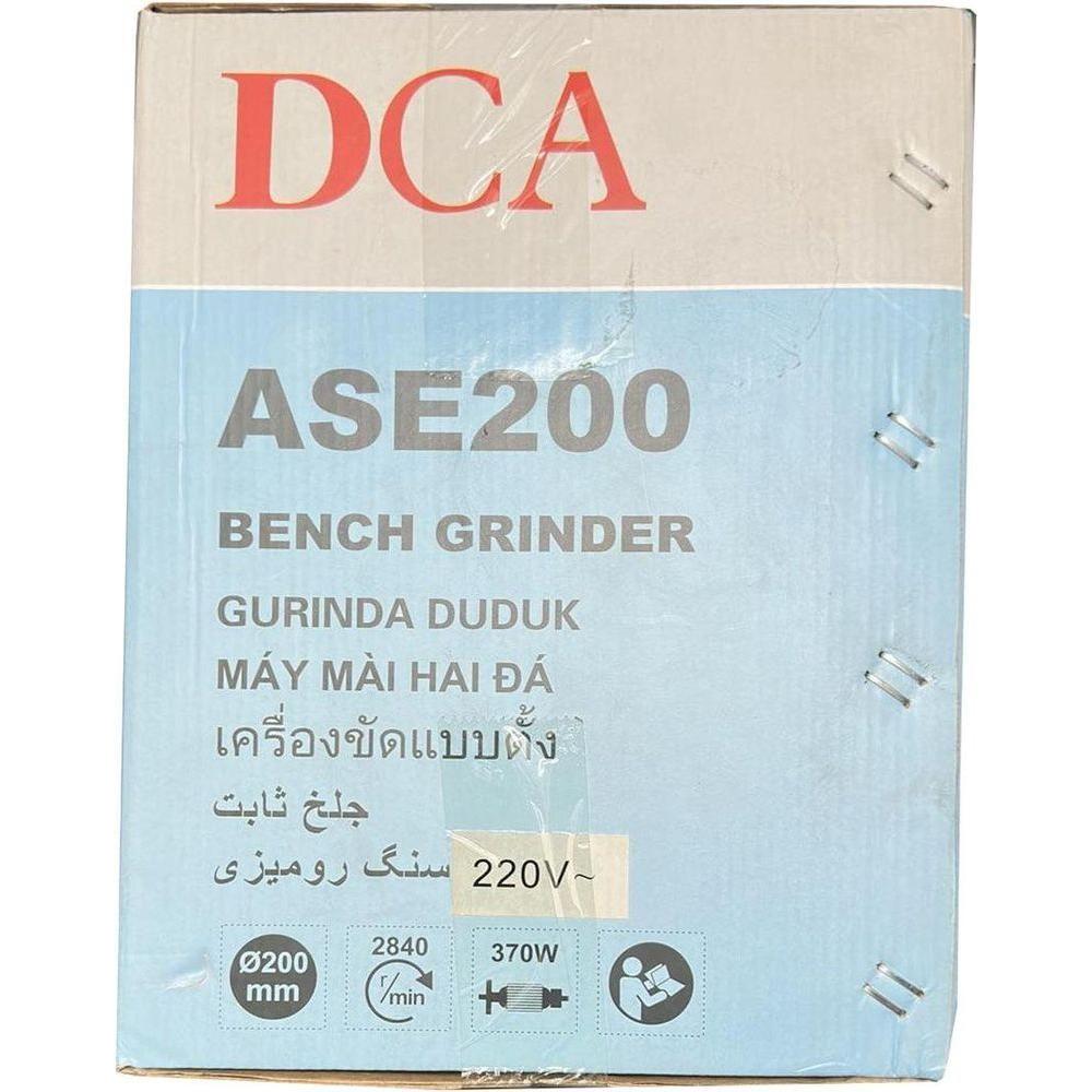 DCA ASE200 Bench Grinder 8" 370W Secondary image
