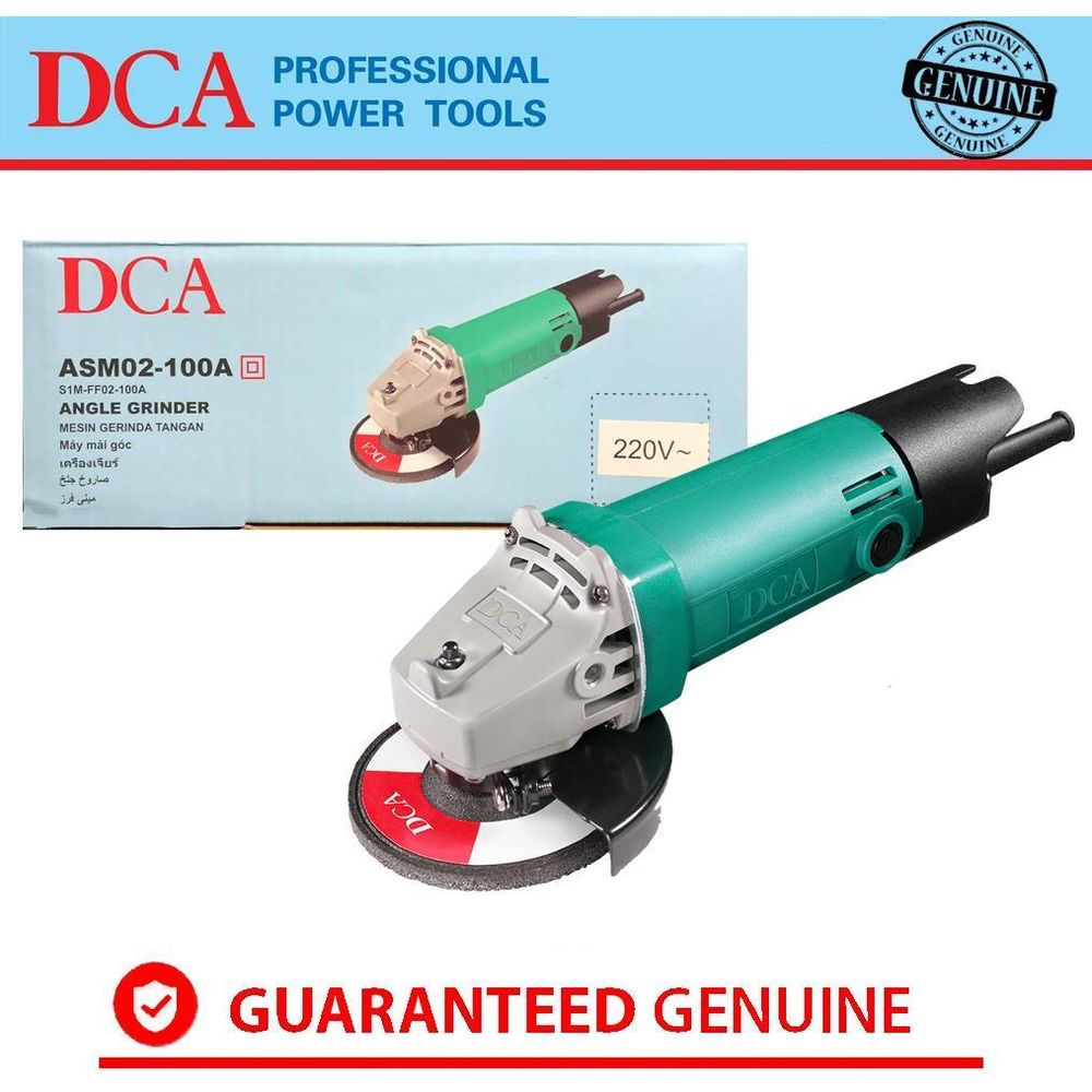 DCA ASM02-100A Angle Grinder 4" - Goldpeak Tools PH DCA