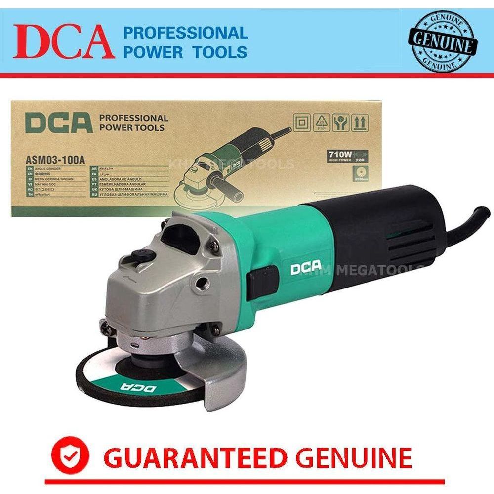 DCA ASM03-100A Angle Grinder 4" 710W - KHM Megatools Corp.