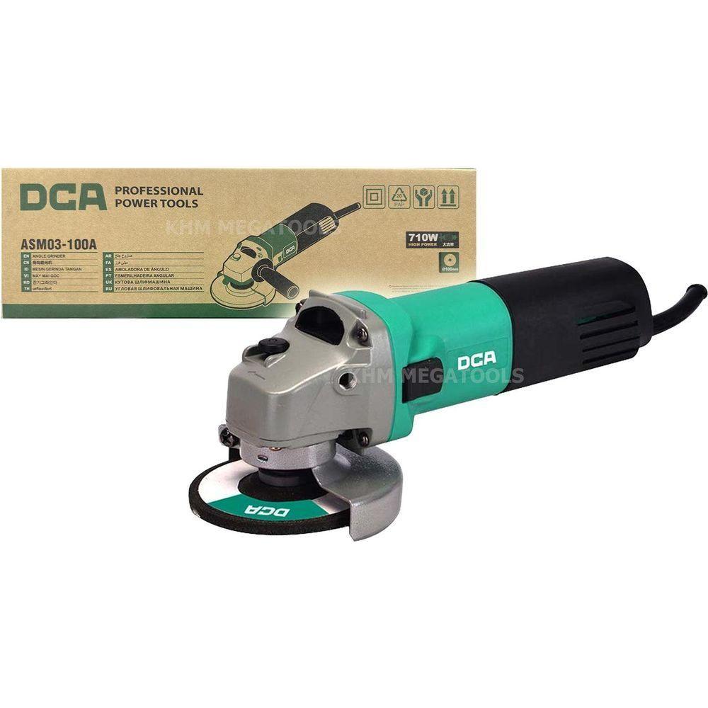 DCA ASM03-100A Angle Grinder 4" 710W - KHM Megatools Corp. Main image