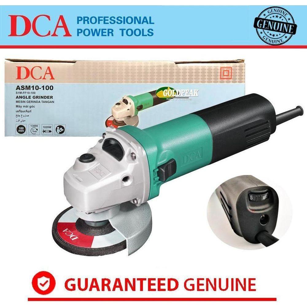 DCA ASM10-100 Angle Grinder 4" (Variable Speed) Secondary image