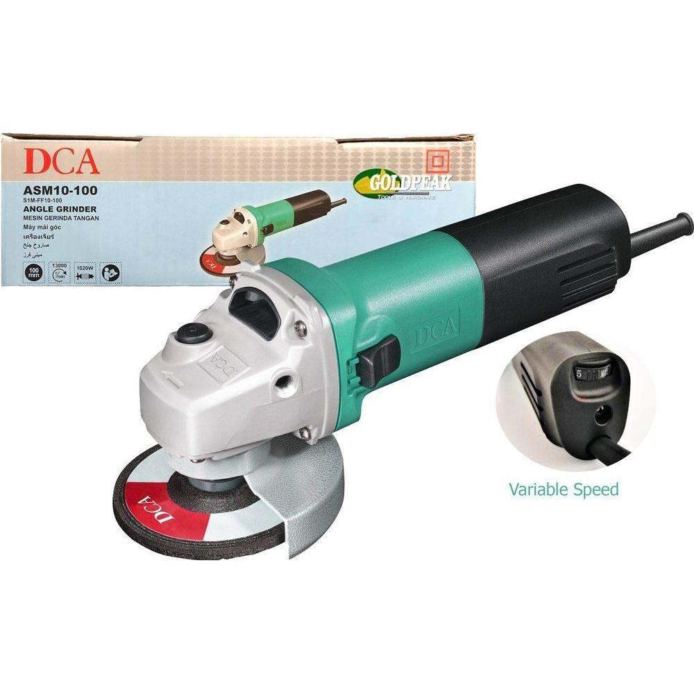 DCA ASM10-100 Angle Grinder 4" (Variable Speed) - Goldpeak Tools PH DCA Main image