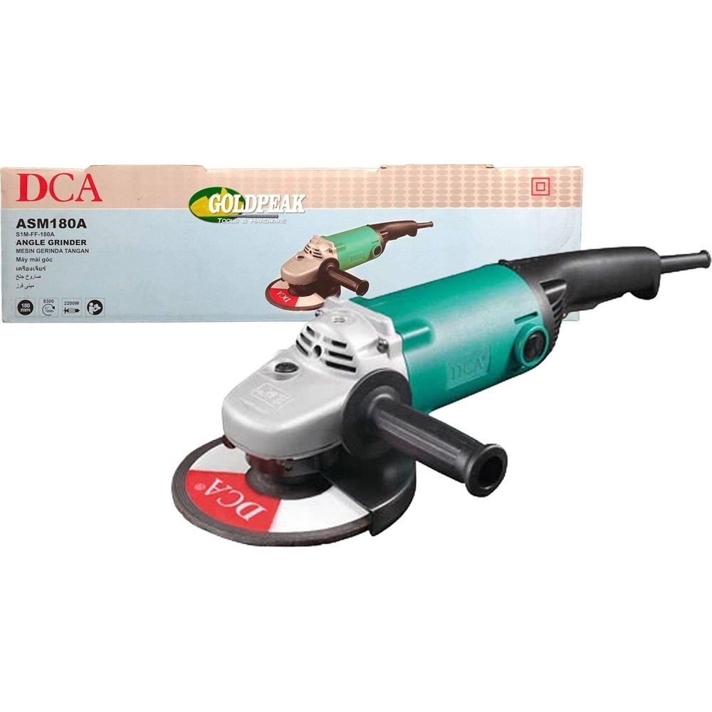 DCA ASM180A Angle Grinder 7" - Goldpeak Tools PH DCA