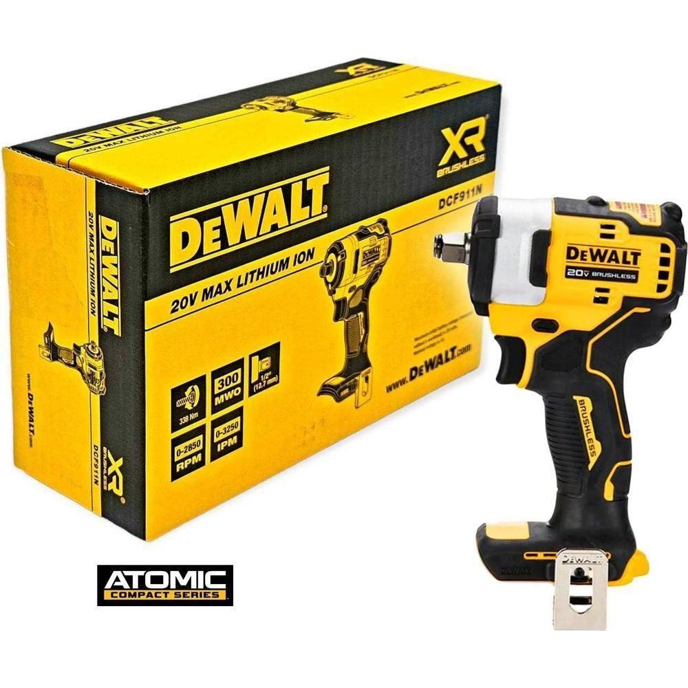 Dewalt DCF911N 20V Cordless Impact Wrench 1/2" (Atomic) 338Nm - KHM Megatools Corp. Main image