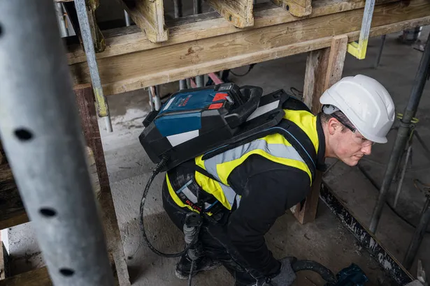 Bosch GBP100 Backpack for Concrete Vibrator Power Unit