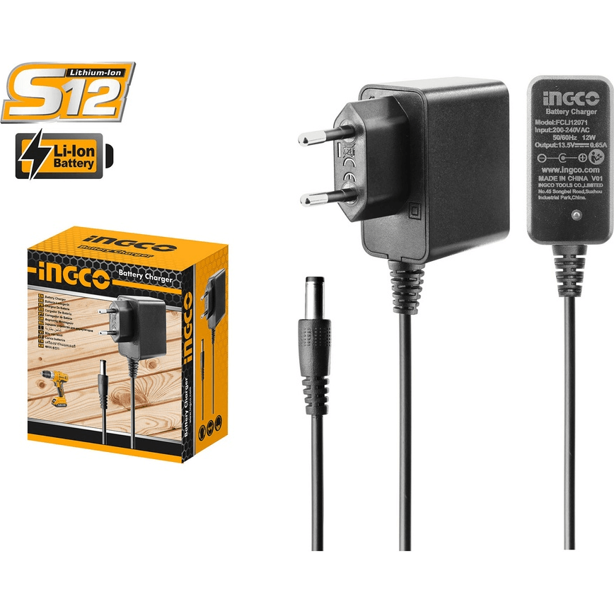 Ingco FCLI12071 12V Battery Charger (S12) - KHM Megatools Corp. Main image