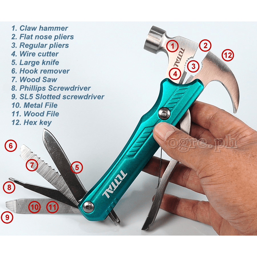 Total THMFH0126 Multi -Function Claw Hammer Secondary image