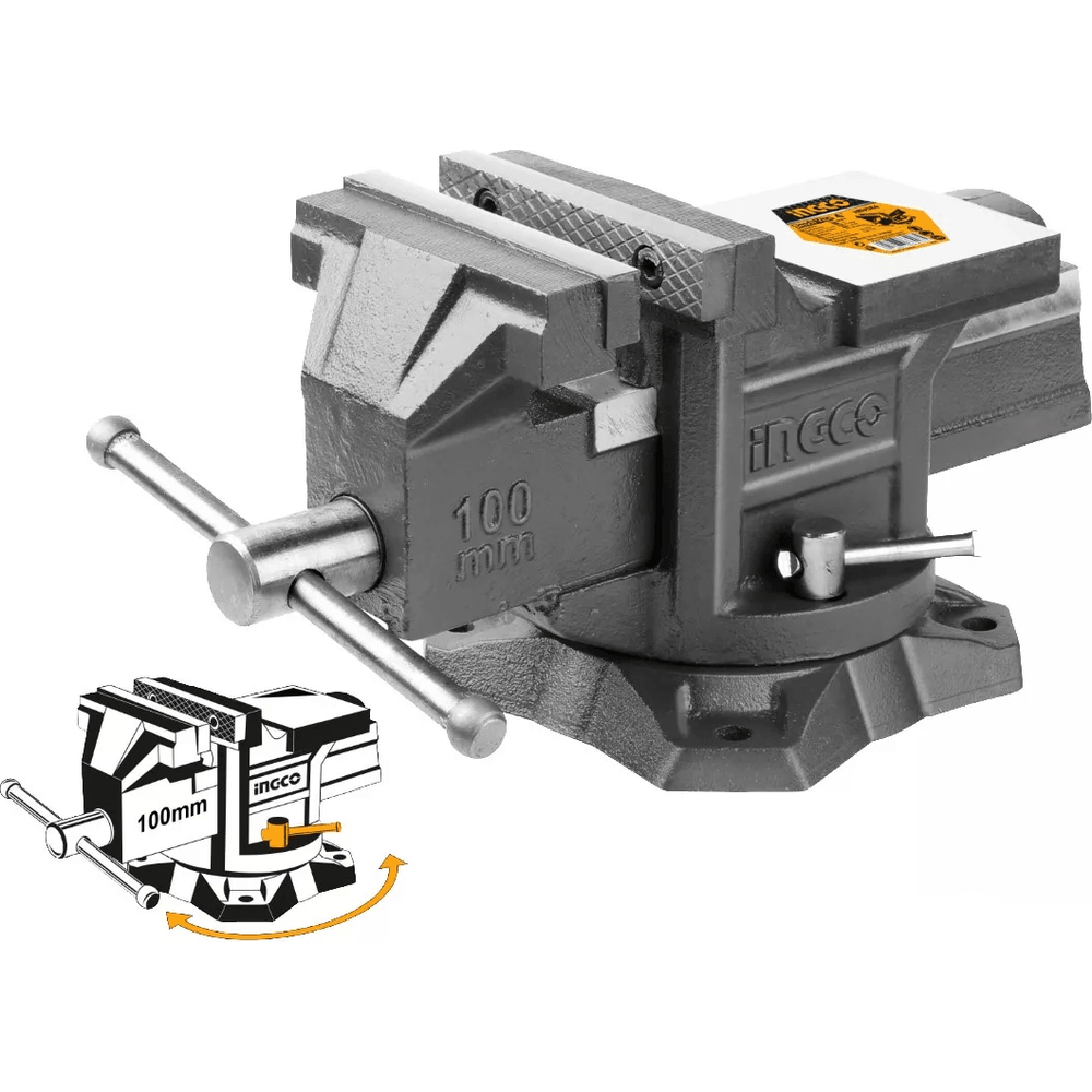 Ingco HBV084 Swivel Bench Vise with Anvil (Damaged Box) Secondary image