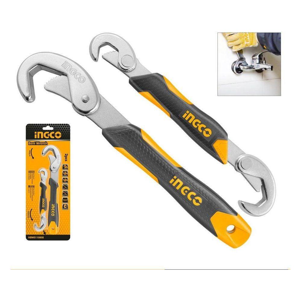 Ingco HBWS110808 Bent Wrench - KHM Megatools Corp. Main image