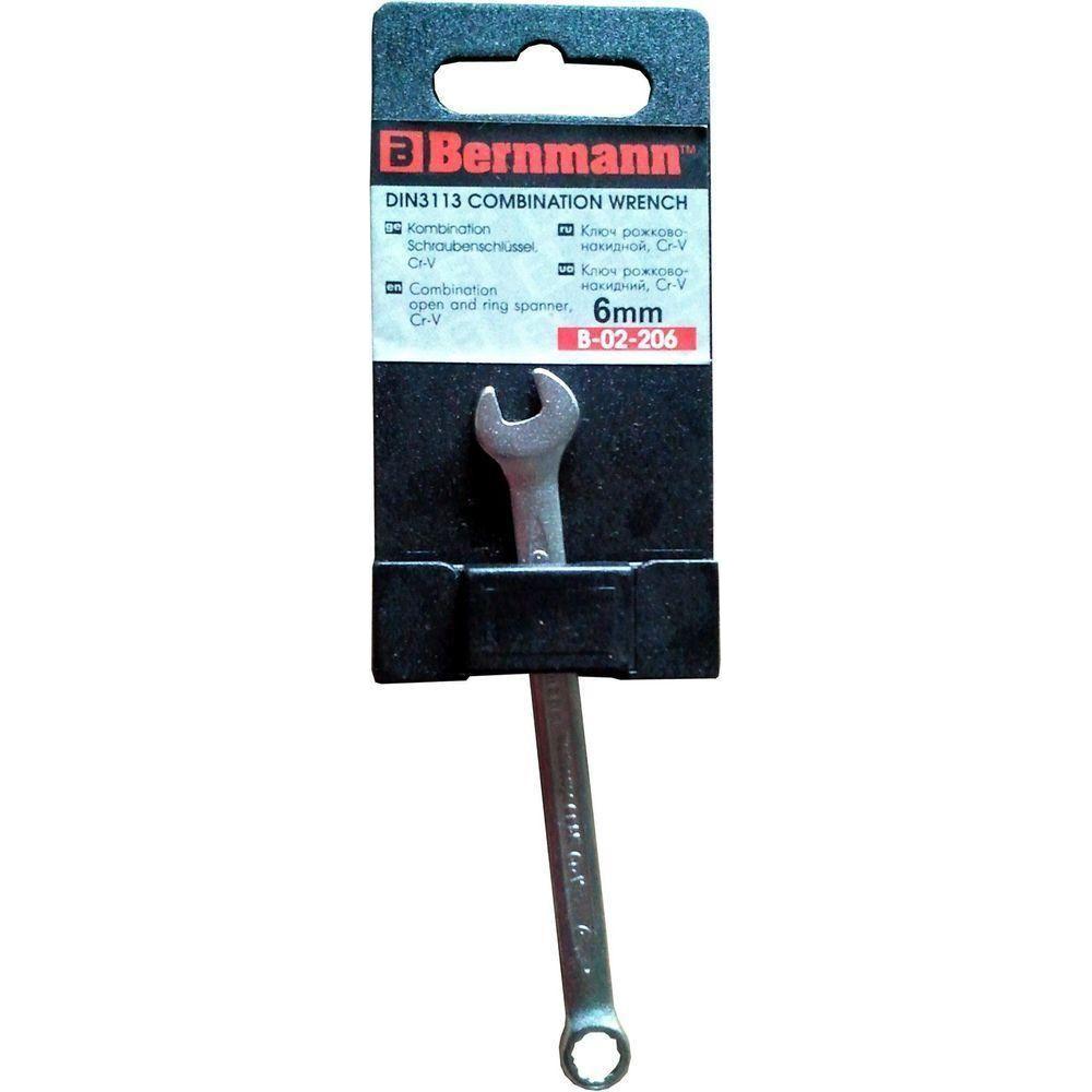 Bernmann Combination Wrench DIN3113 (Matte Finish) - Goldpeak Tools PH Bernmann Main image