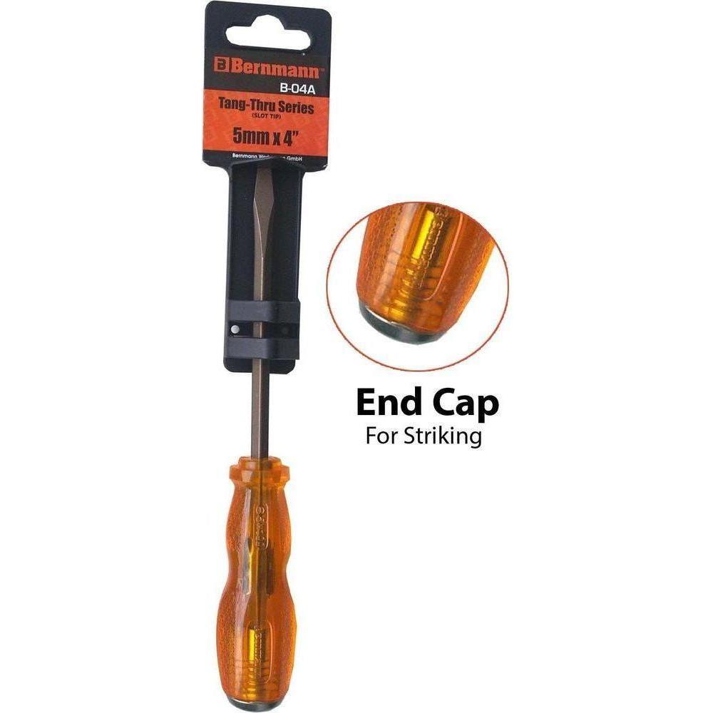 Bernmann Tang-Thru Screwdriver with Striking Cap - Goldpeak Tools PH Bernmann Main image