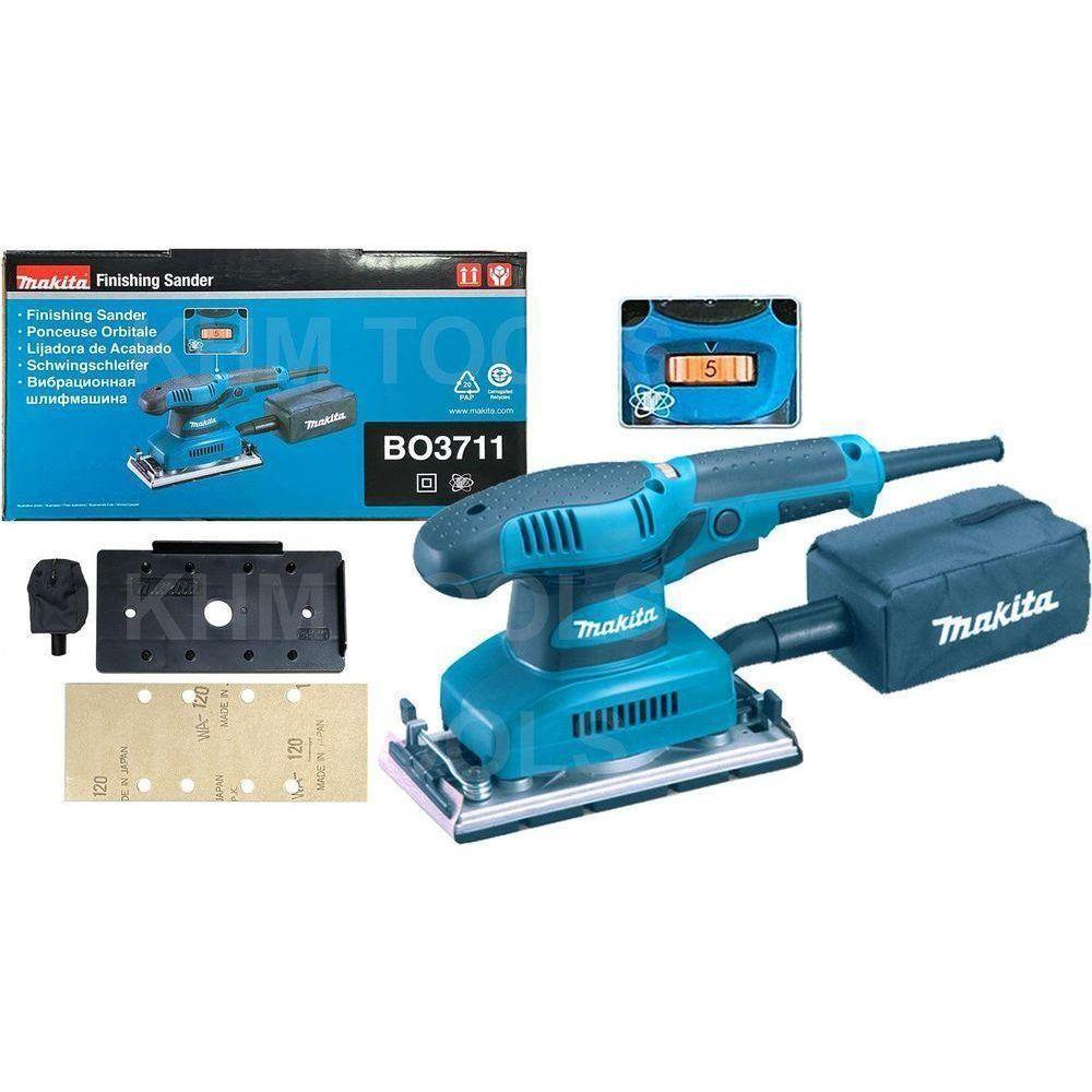 Makita BO3711 Finishing Sander (Variable Speed) 180W - KHM Megatools Corp. Main image