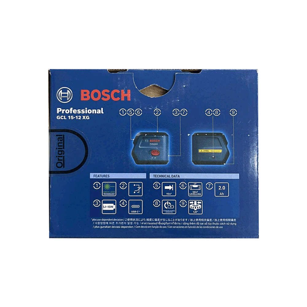 Bosch GCL 15-12 XG Combi Laser Level
