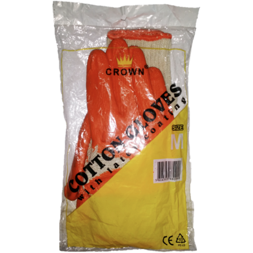 Crown Cotton Gloves With Latex | crown by KHM Megatools Corp. Main image