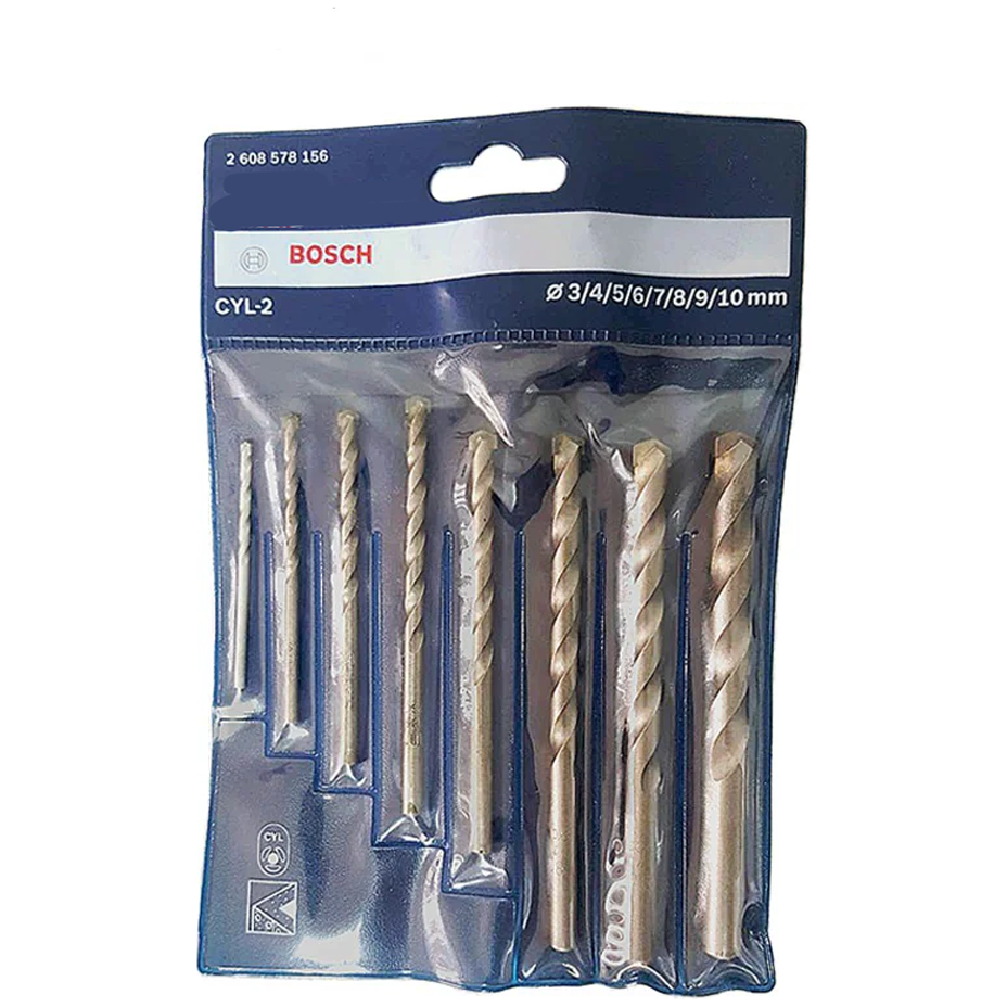 Bosch CYL-2 Masonry Drill Bit Set 8Pcs (2608578156) | Bosch by KHM Megatools Corp. Main image