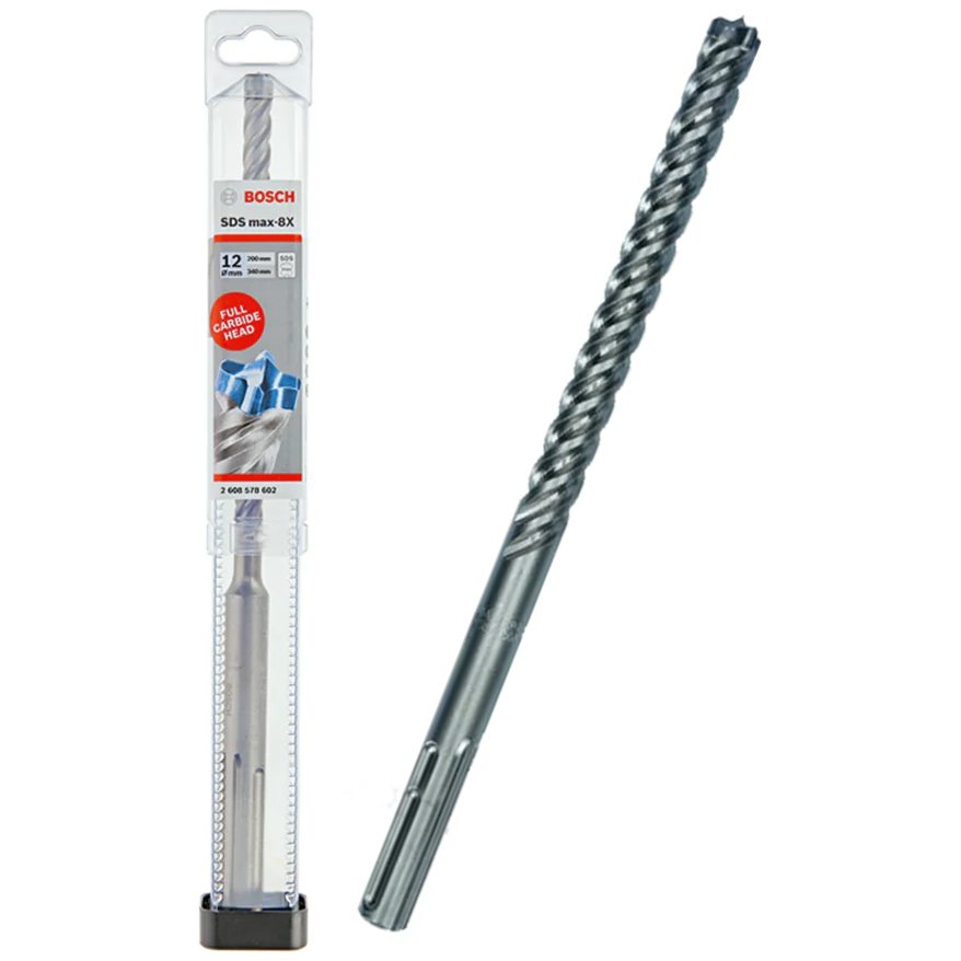 Bosch SDS Max-8X Hammer Drill Bit for Concrete / Masonry | Bosch by KHM Megatools Corp. Main image