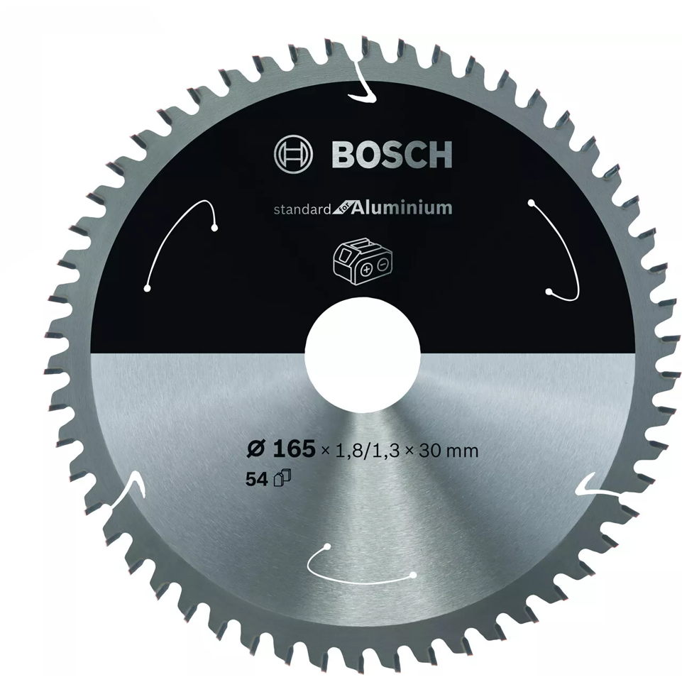 Bosch Circular Saw Blade for Aluminum 165mm x 54T (2608837764) | Bosch by KHM Megatools Corp.
