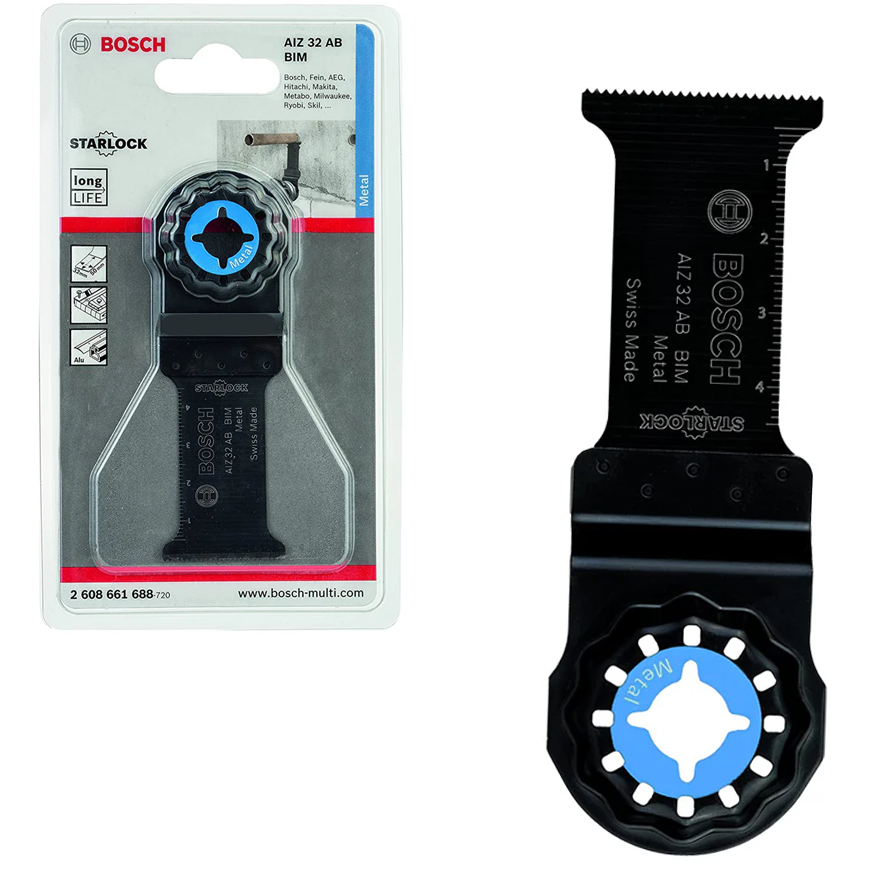 Bosch AIZ 32AB Starlock BIM Plunge Saw Blade for Multitool (2608661688) | Bosch by KHM Megatools Corp.