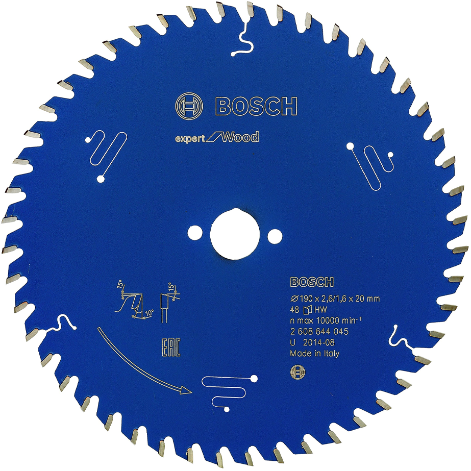 Bosch Circular Saw Blade Expert for Aluminum 7-1/2"x56T (2608644101) MADE IN ITALY | Bosch by KHM Megatools Corp.