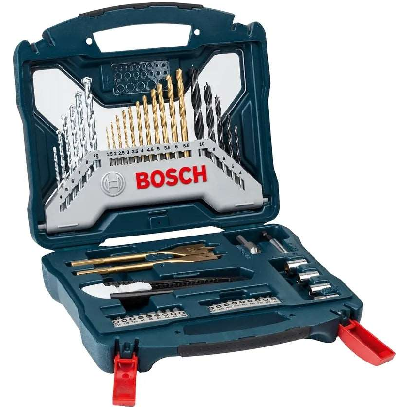 Bosch Premium X-Line Mixed Drill and Screw bits and Accessory kit Set 50Pcs (2607017406) | Bosch by KHM Megatools Corp. Main image